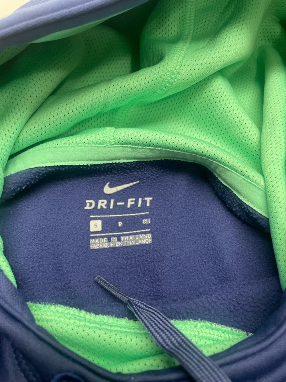 Nike Dri-fit Women’s Small Hoodie Blue/Purple - Picture 2 of 9